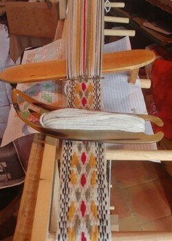 Pick-up (sur Inkle loom)